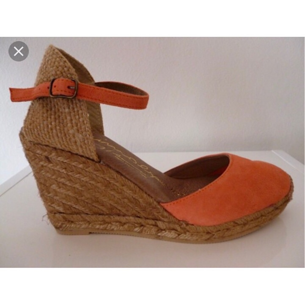 Gaimo Espadrilles in Tangerine